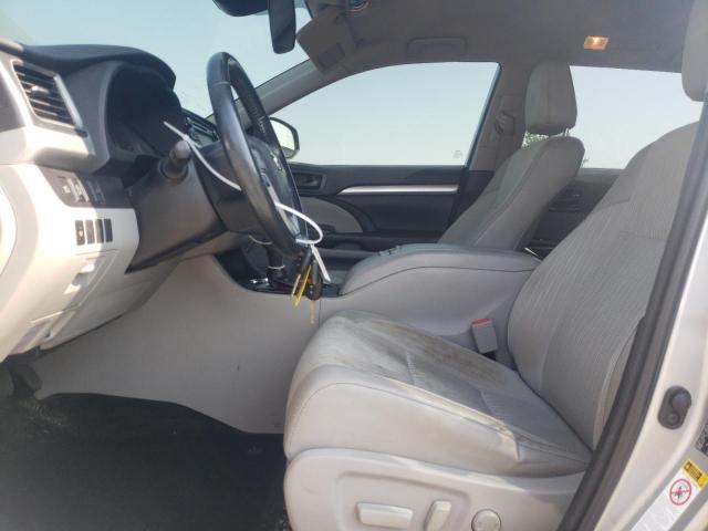  TOYOTA HIGHLANDER 2018 Silver