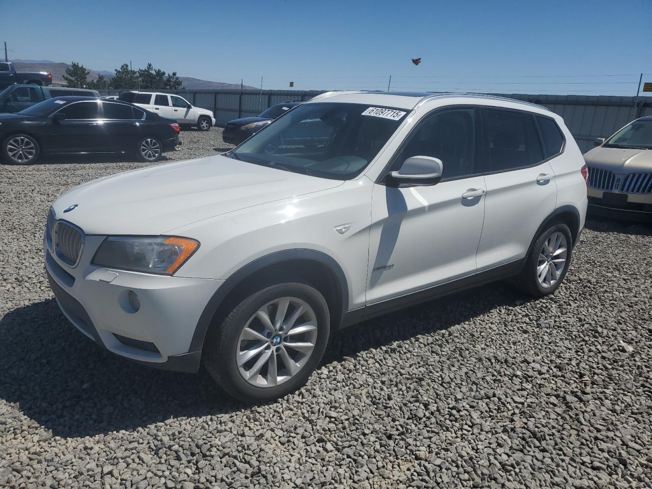 2014 Bmw X3 Xdrive28I de vânzare în Reno, NV - Rear End