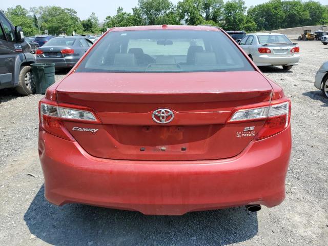  TOYOTA CAMRY 2012 Red