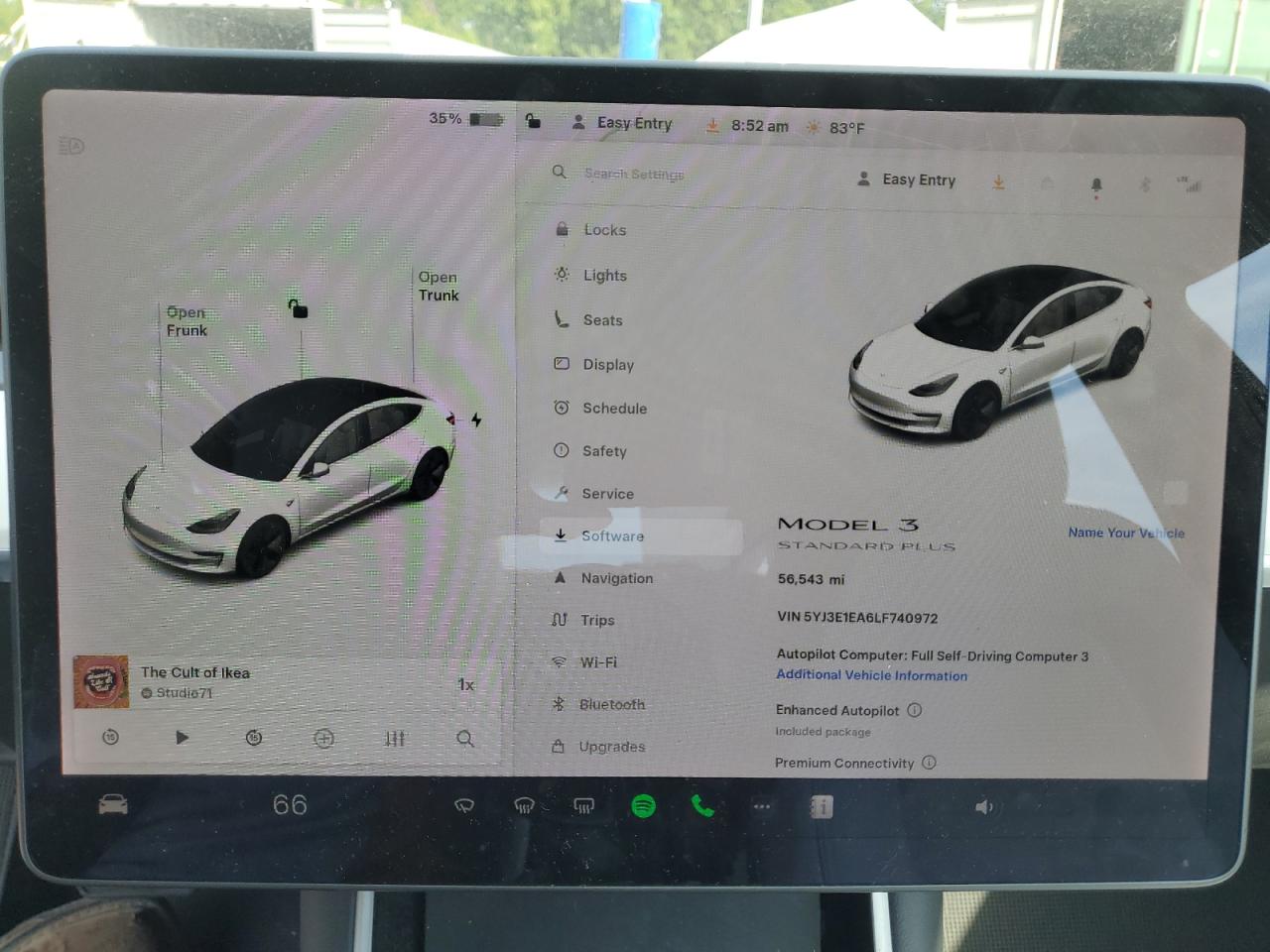 2020 Tesla Model 3 VIN: 5YJ3E1EA6LF740972 Lot: 61731345