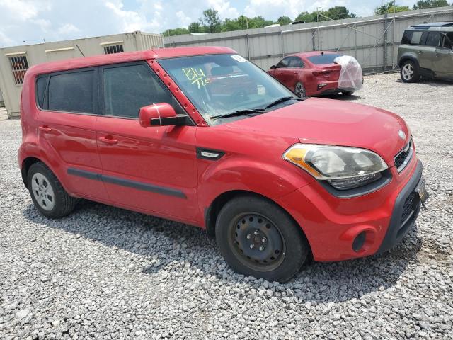 Parquets KIA SOUL 2013 Czerwony