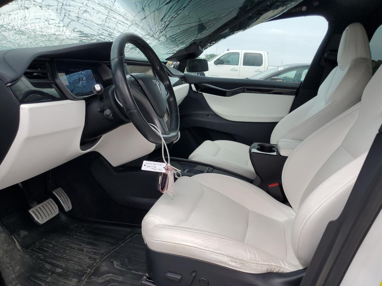 2021 Tesla Model X VIN: 5YJXCAE24MF322704 Lot: 58957905