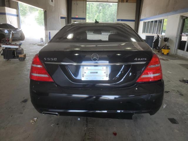 Sedans MERCEDES-BENZ S-CLASS 2013 Czarny