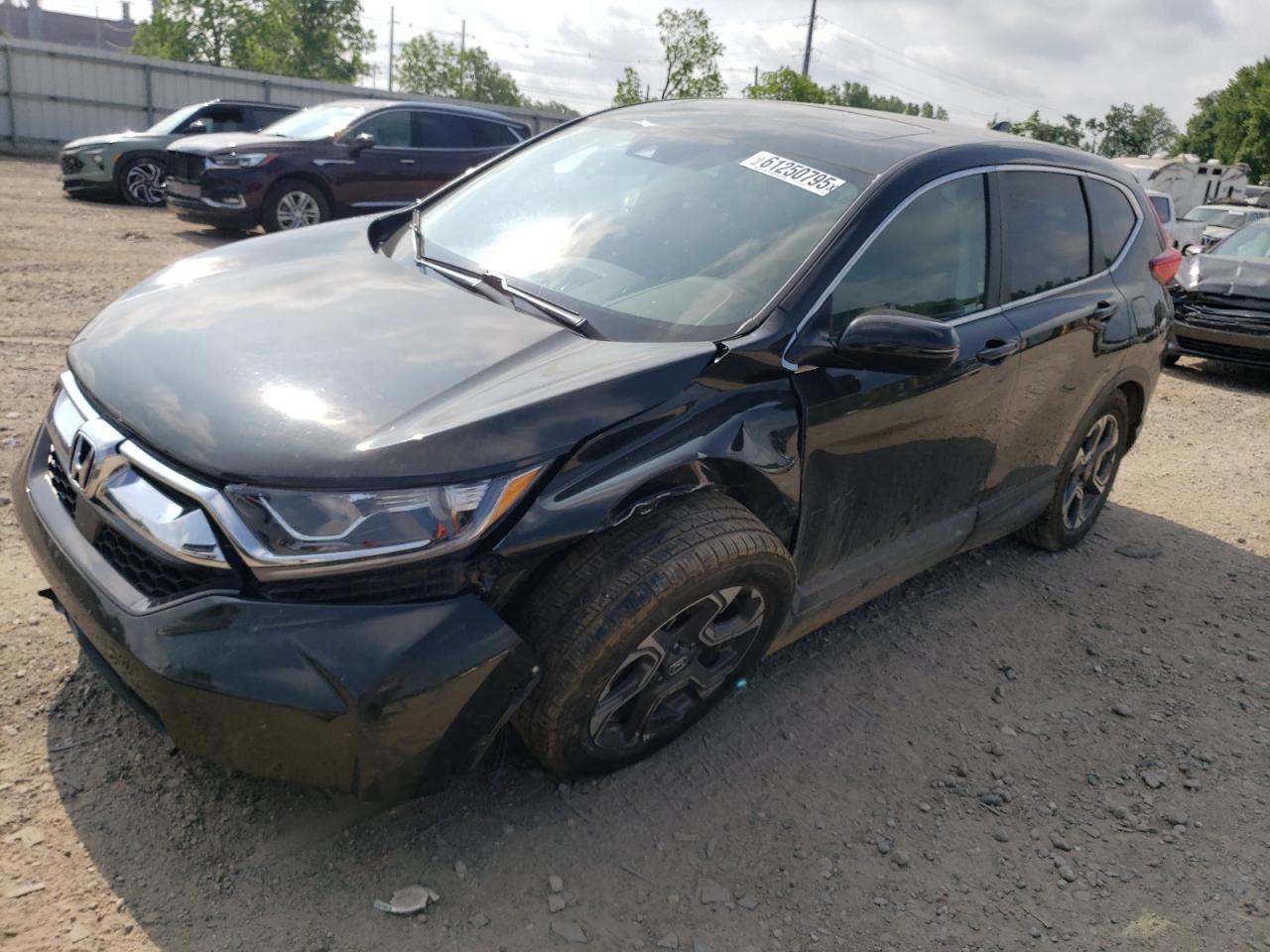 2018 Honda Cr-V Exl للبيع في Lansing، MI - Front End