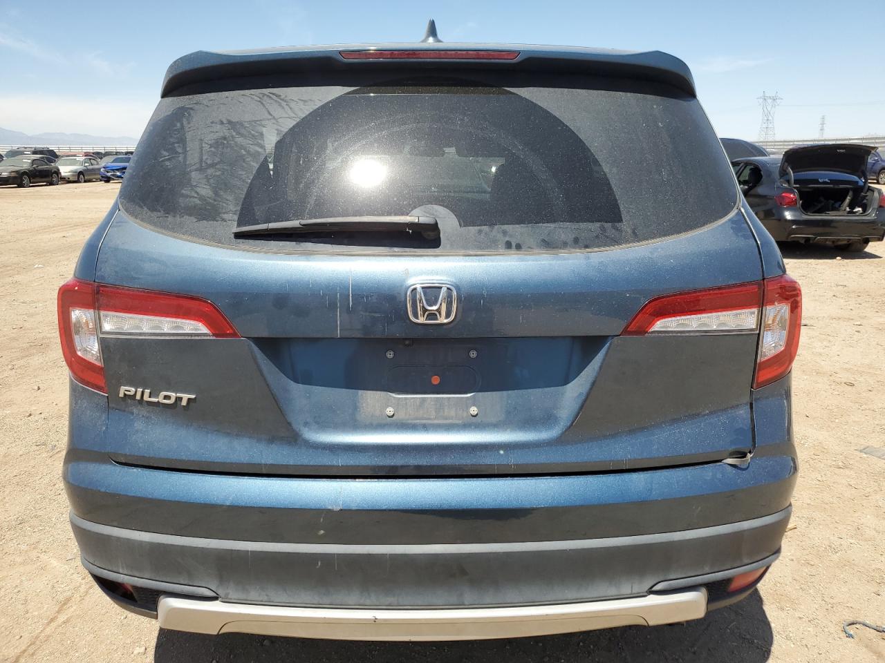 2021 Honda Pilot Ex VIN: 5FNYF5H31MB027115 Lot: 60261405