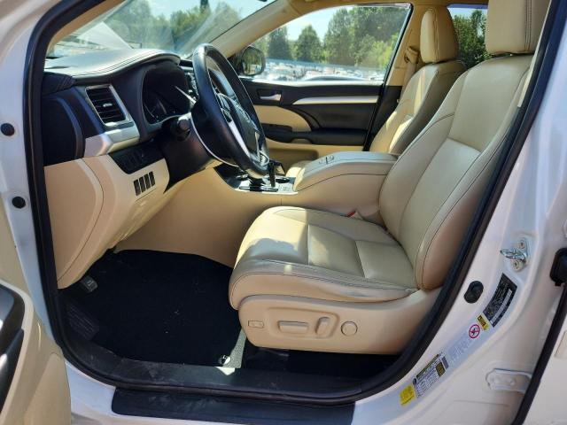 Parquets TOYOTA HIGHLANDER 2015 Biały