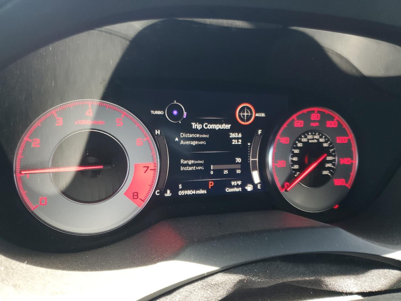 2019 Acura Rdx A-Spec VIN: 5J8TC2H64KL012132 Lot: 59639235