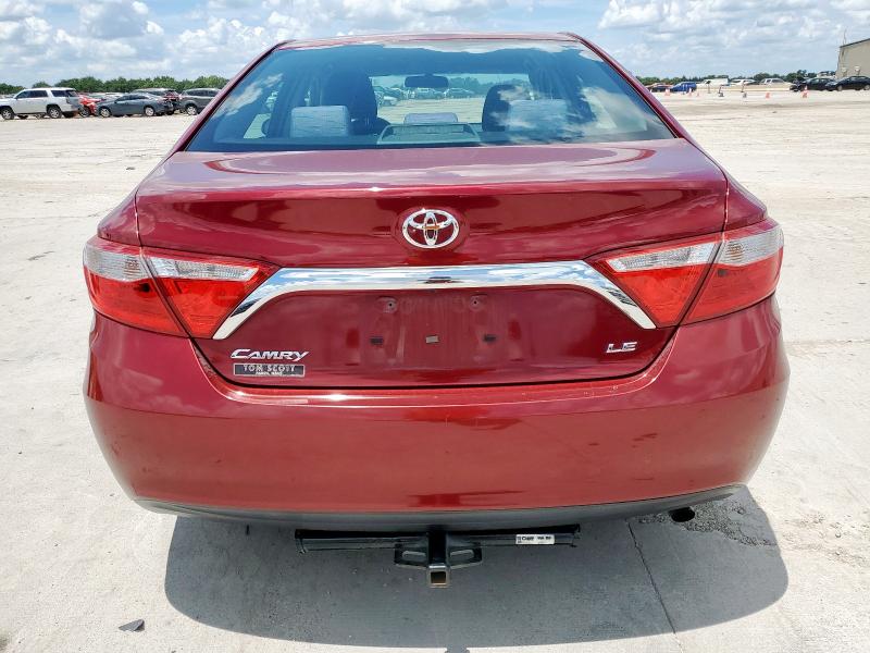  TOYOTA CAMRY 2015 Red