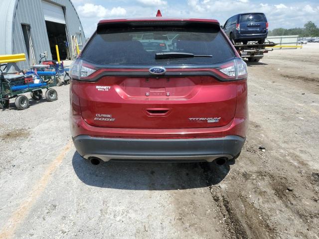 Parquets FORD EDGE 2017 Czerwony