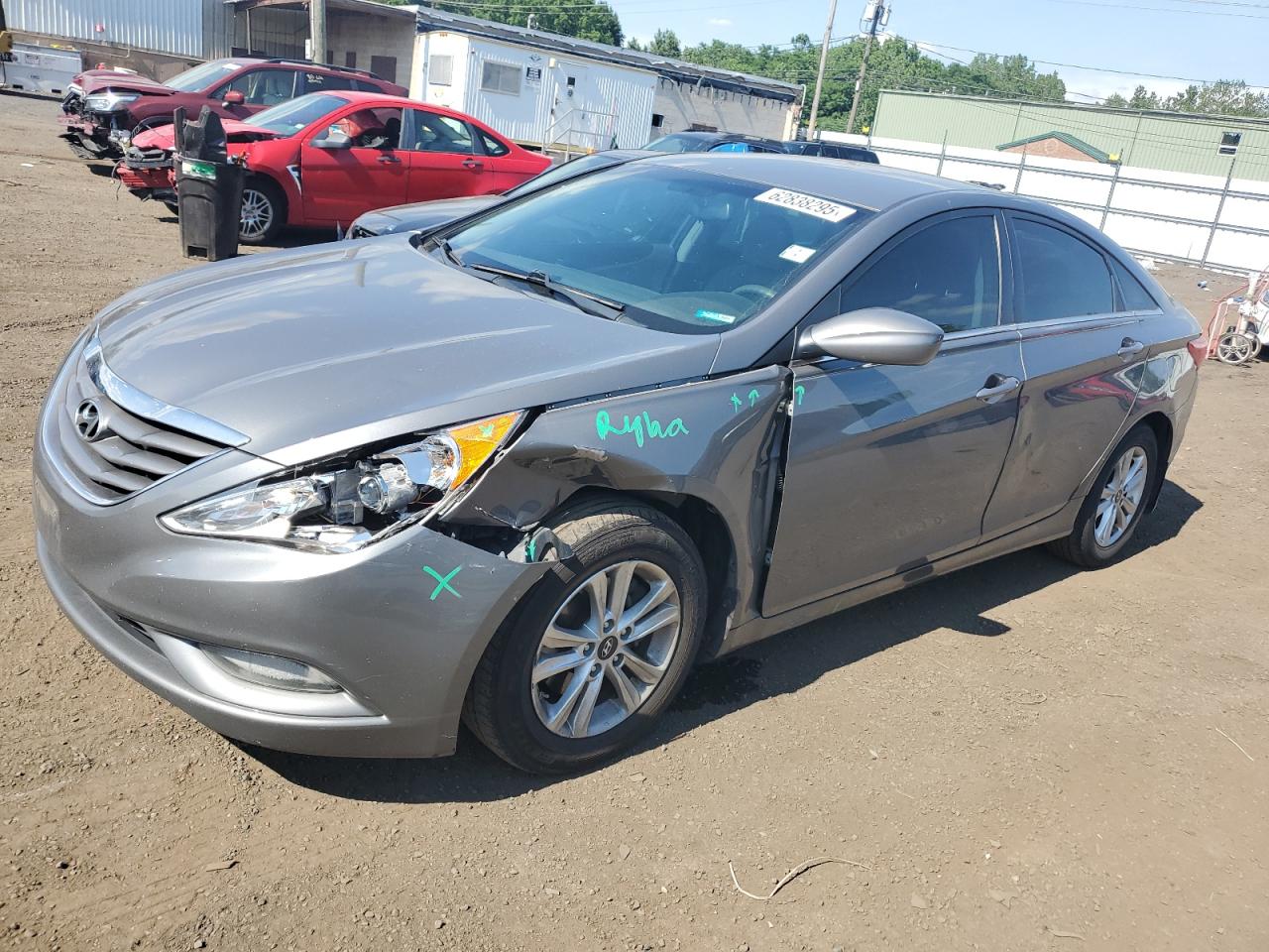 2013 Hyundai Sonata Gls VIN: 5NPEB4AC1DH638671 Lot: 62838295