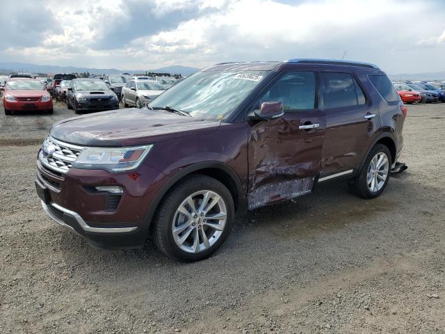  FORD EXPLORER 2018 Бордовый