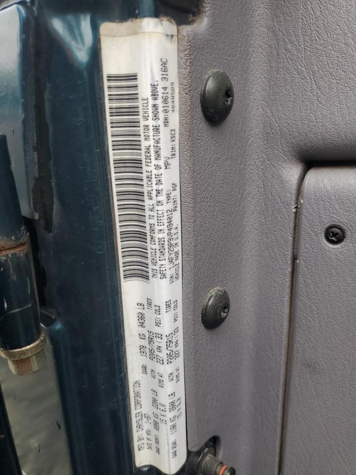 1997 Jeep Wrangler / Tj Se VIN: 1J4FY29P9VP494012 Lot: 62865075