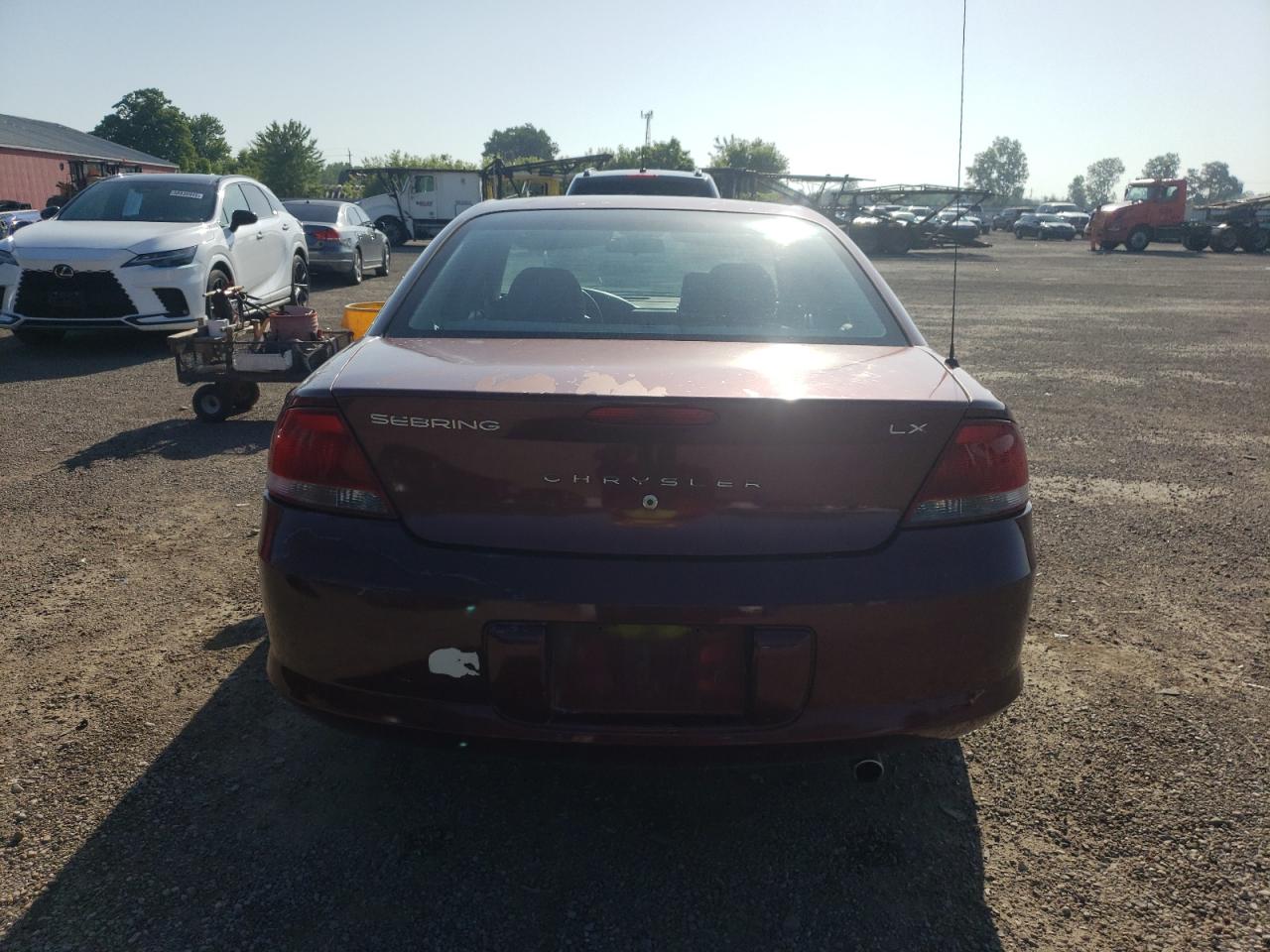 2002 Chrysler Sebring Lx VIN: 1C3EL46R82N205151 Lot: 61896945