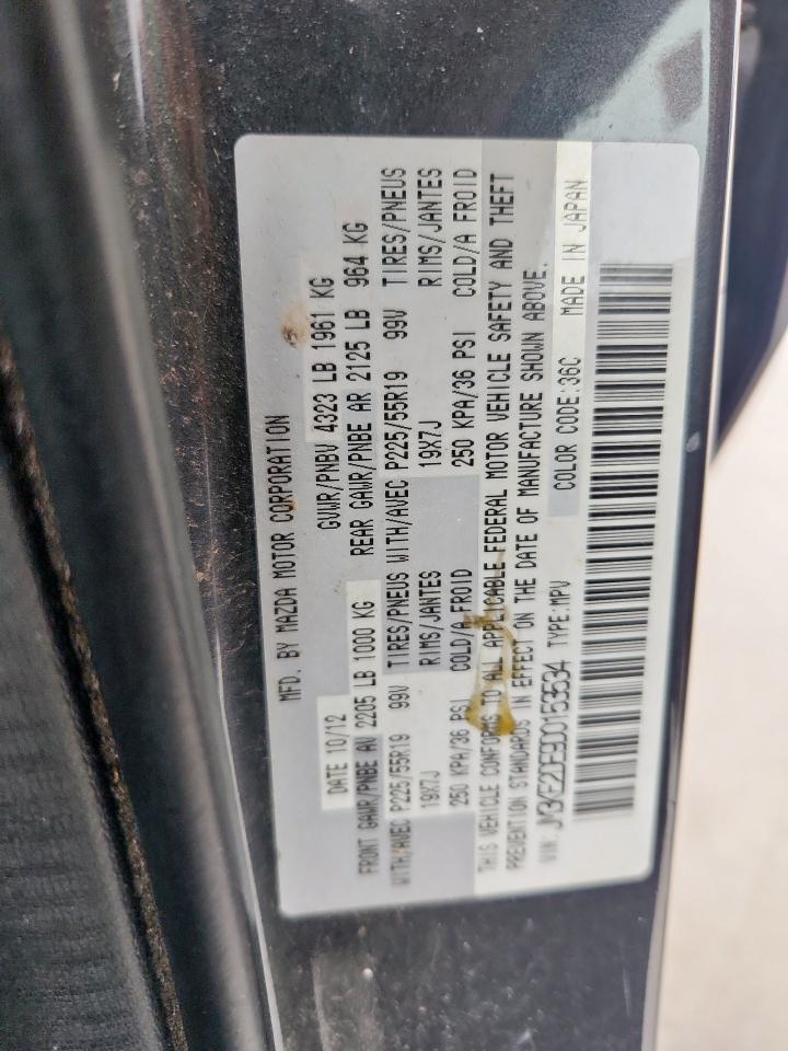 2013 Mazda Cx-5 Gt VIN: JM3KE2DE9D0153534 Lot: 59261295