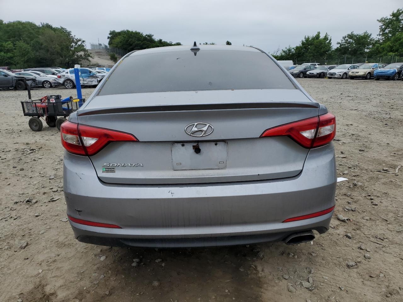 2017 Hyundai Sonata Se VIN: 5NPE24AFXHH520604 Lot: 62814255