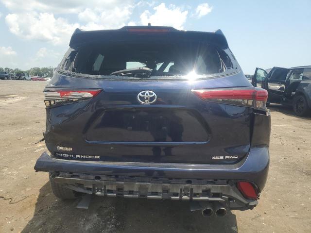  TOYOTA HIGHLANDER 2021 Blue