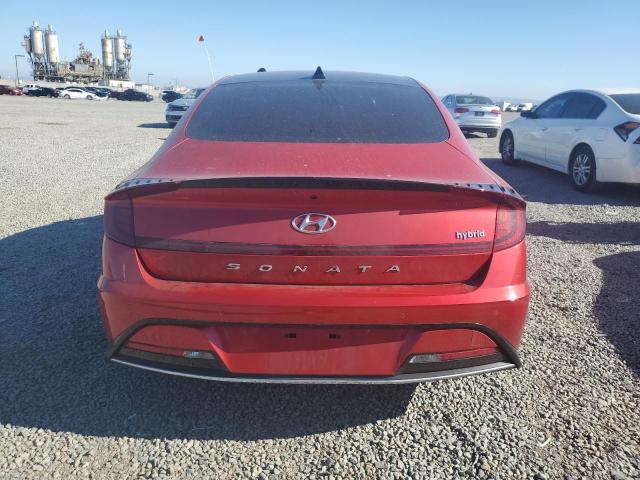  HYUNDAI SONATA 2022 Czerwony
