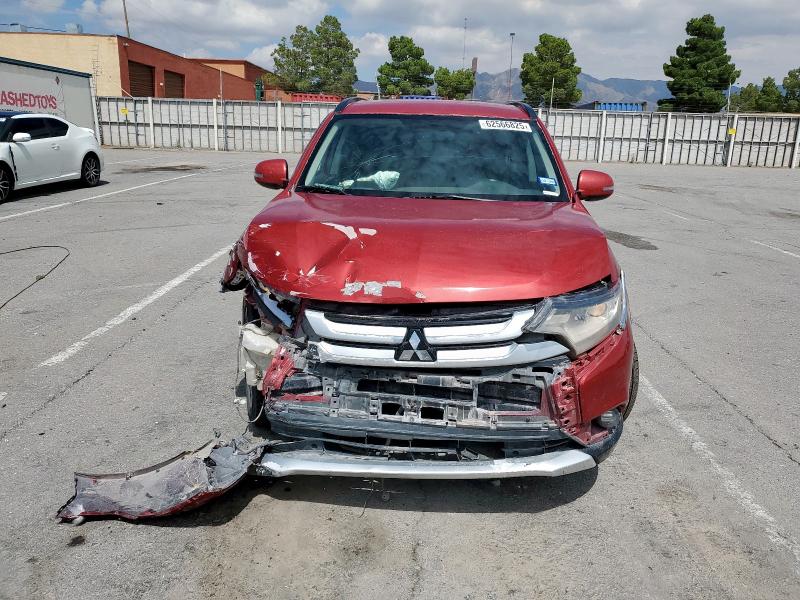 MITSUBISHI OUTLANDER 2016 Red