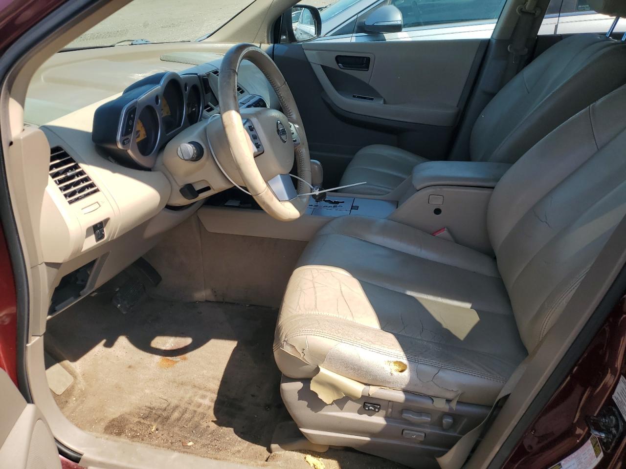 2005 Nissan Murano Sl VIN: JN8AZ08W45W435776 Lot: 59667615
