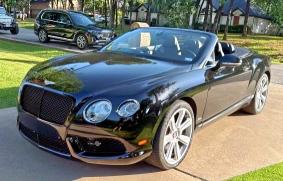 Cabriolets BENTLEY CONTINENTA 2014 Czarny