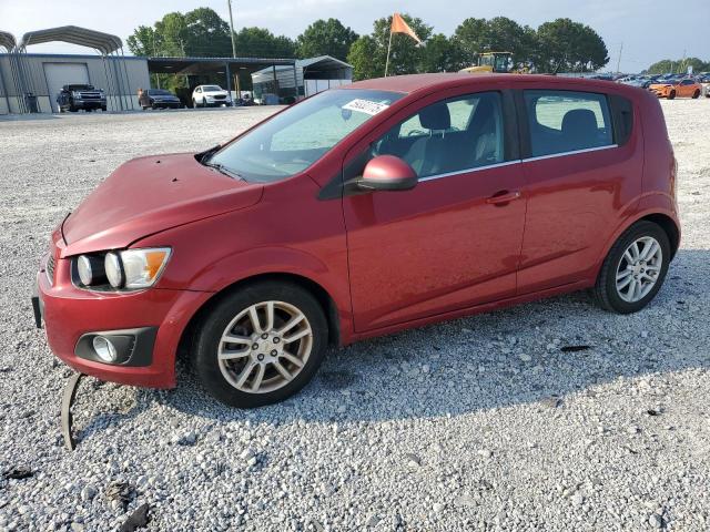  CHEVROLET SONIC 2012 Red