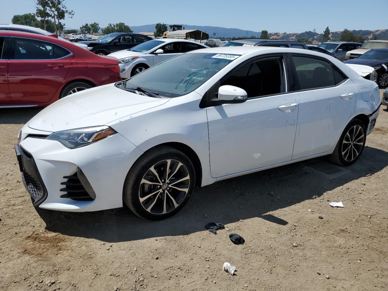 2017 Toyota Corolla L 1.8L იყიდება San Martin-ში, CA - Rear End