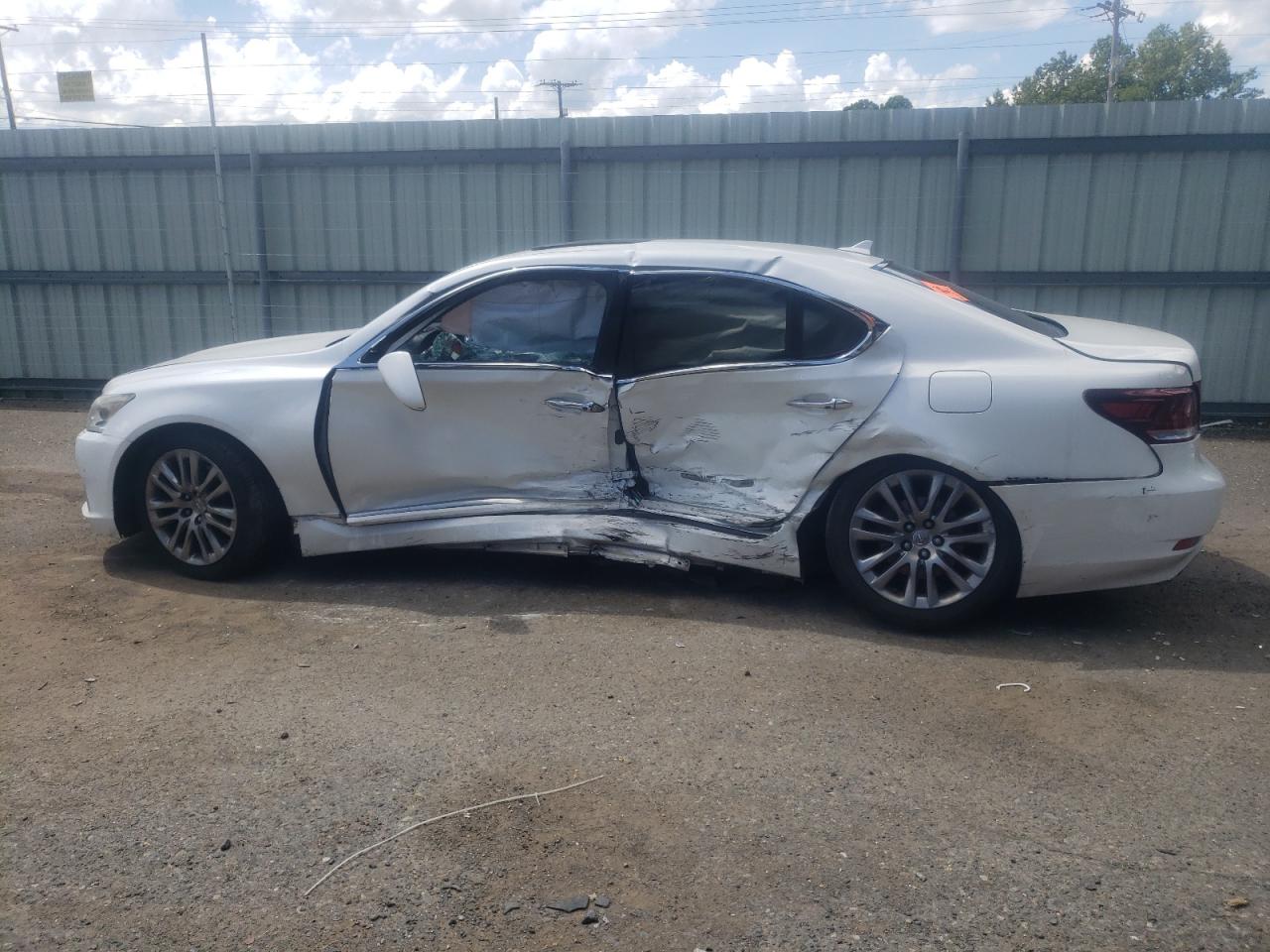 LEXUS LS460 2013 VIN JTHBL5EF0D5116820 zdjęcie 2