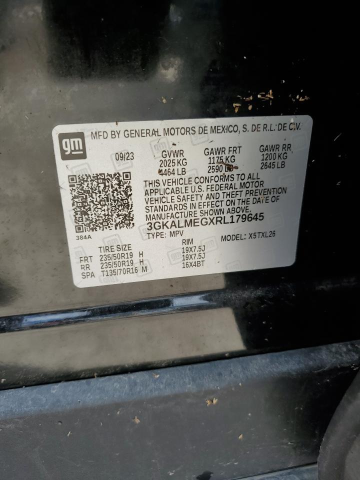 2024 GMC Terrain Sle VIN: 3GKALMEGXRL179645 Lot: 60807005