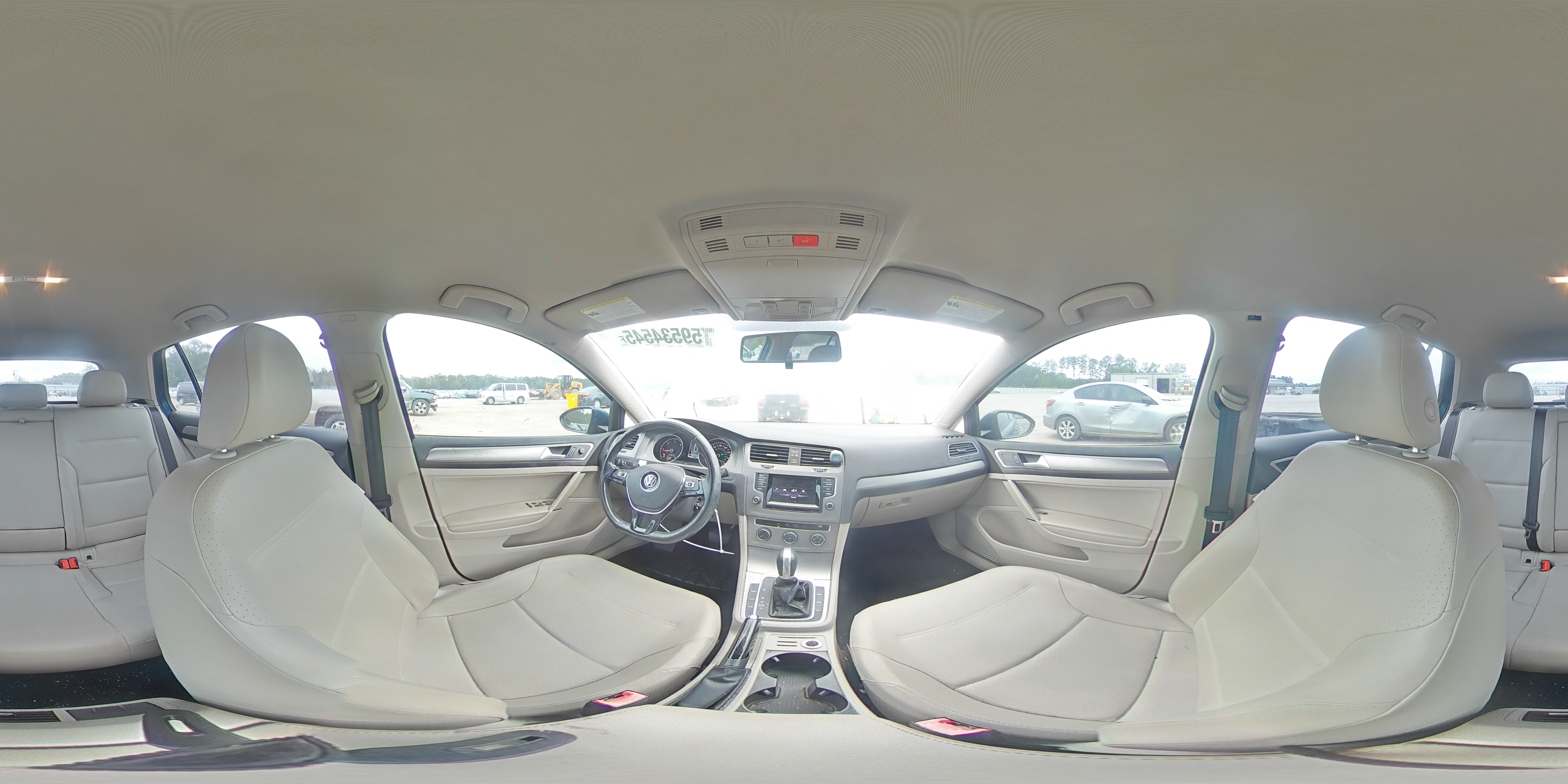 2015 Volkswagen Golf Tdi VIN: 3VW2A7AU1FM041269 Lot: 59534545