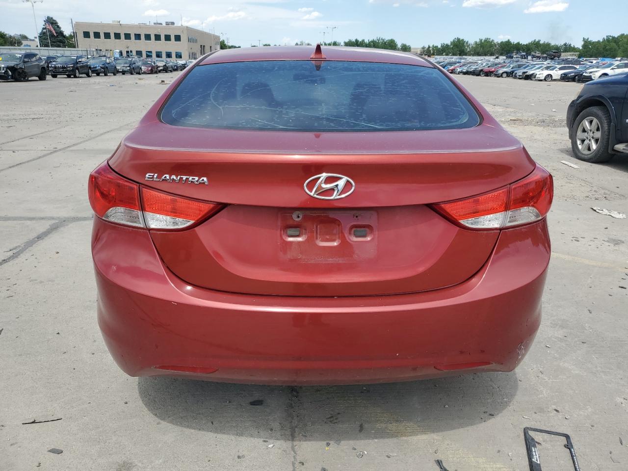 2012 Hyundai Elantra Gls VIN: KMHDH4AE0CU180598 Lot: 60310805