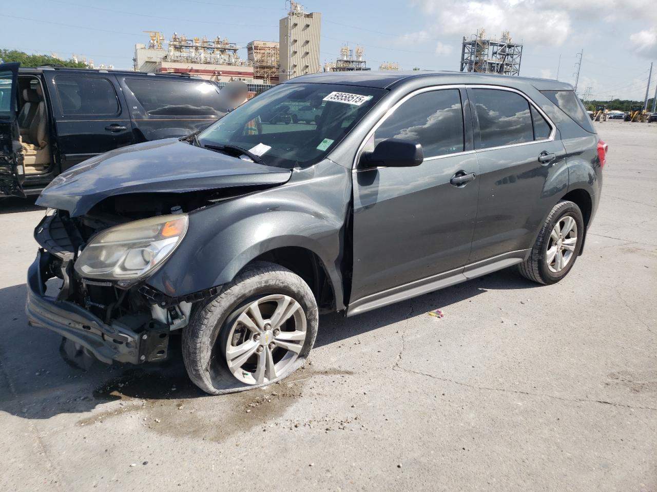 2017 Chevrolet Equinox Ls zu verkaufen in New Orleans, LA - Front End