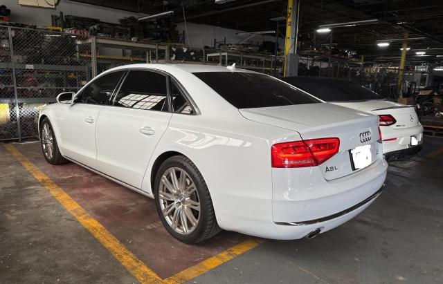 Sedans AUDI A8 2014 White