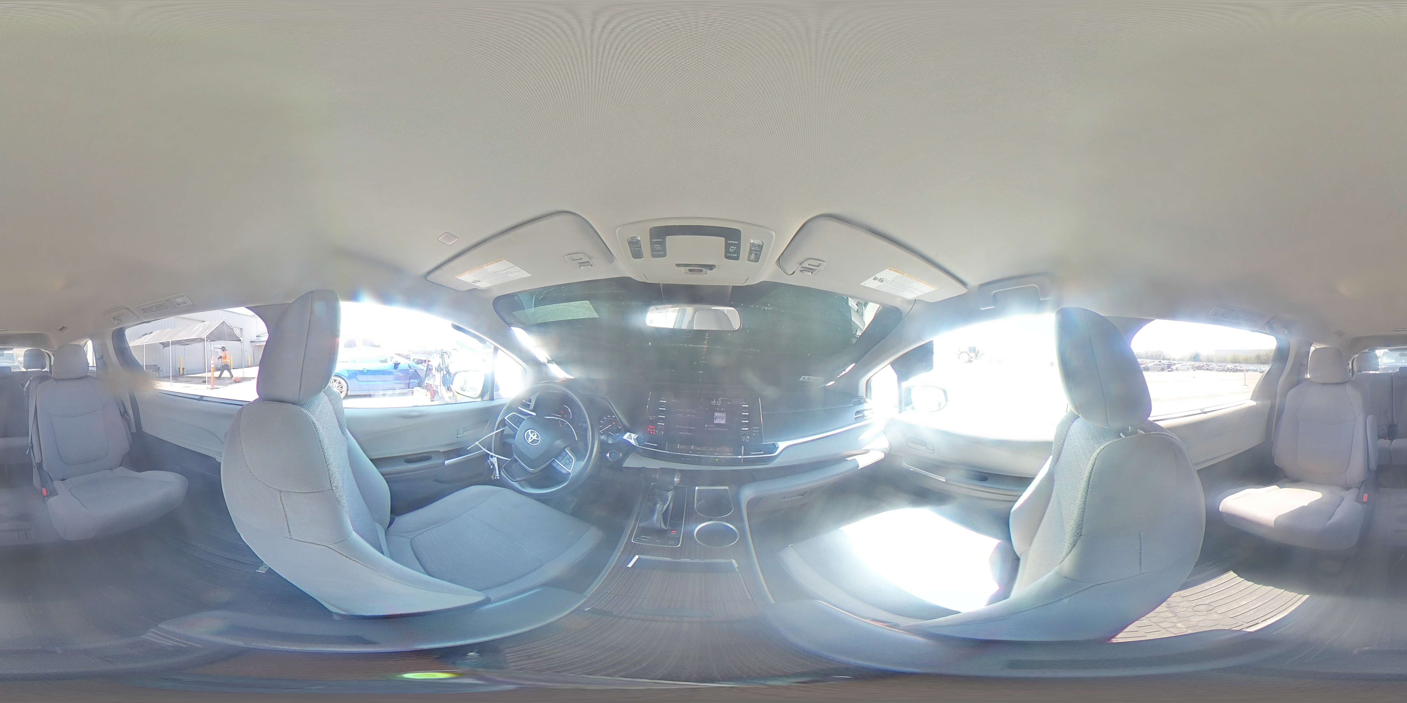 2021 Toyota Sienna Le VIN: 5TDKRKEC2MS038099 Lot: 60243205