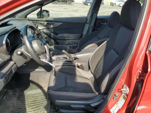  SUBARU IMPREZA 2019 Красный