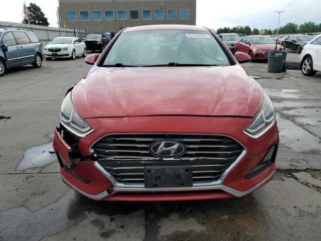  HYUNDAI SONATA 2018 Czerwony