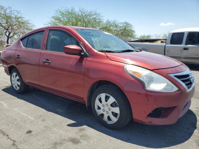  NISSAN VERSA 2016 Бордовый