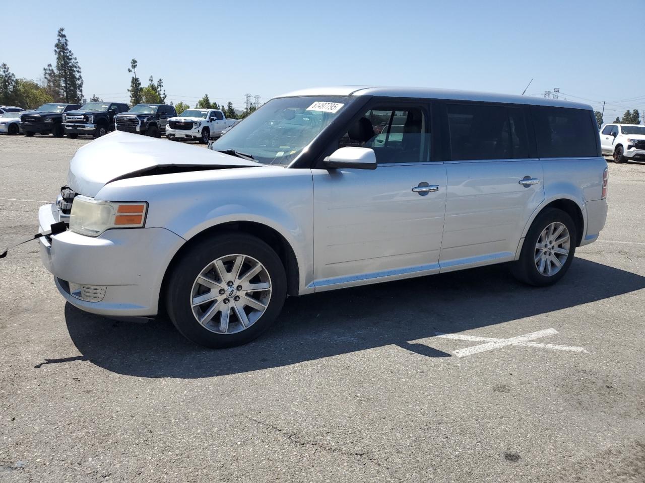 2010 Ford Flex Sel იყიდება Rancho Cucamonga-ში, CA - Front End