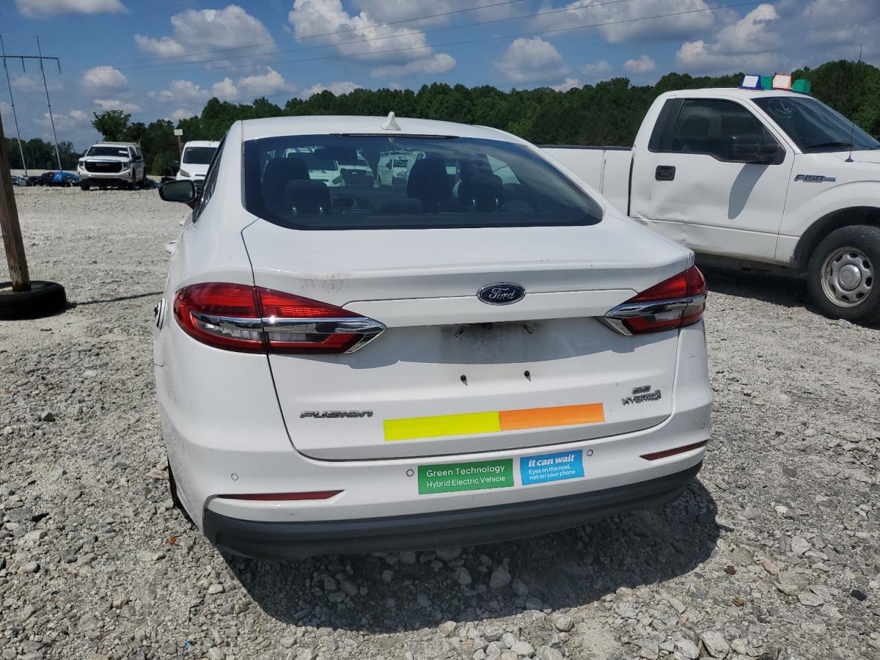 2019 Ford Fusion Se VIN: 3FA6P0LU0KR124914 Lot: 54043635