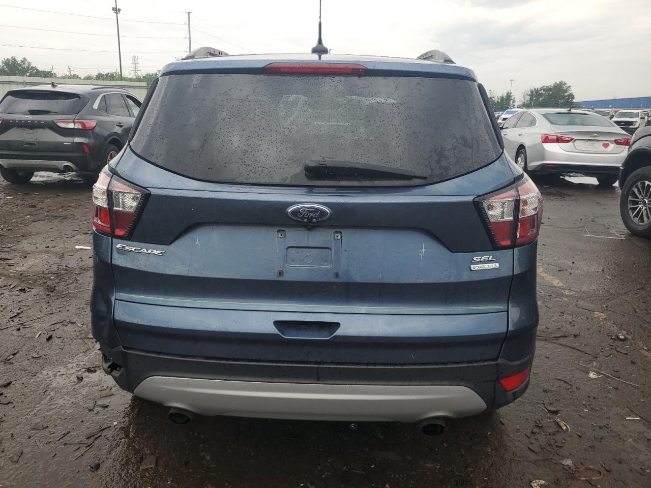 2018 Ford Escape Sel VIN: 1FMCU0HD0JUC69615 Lot: 62897075