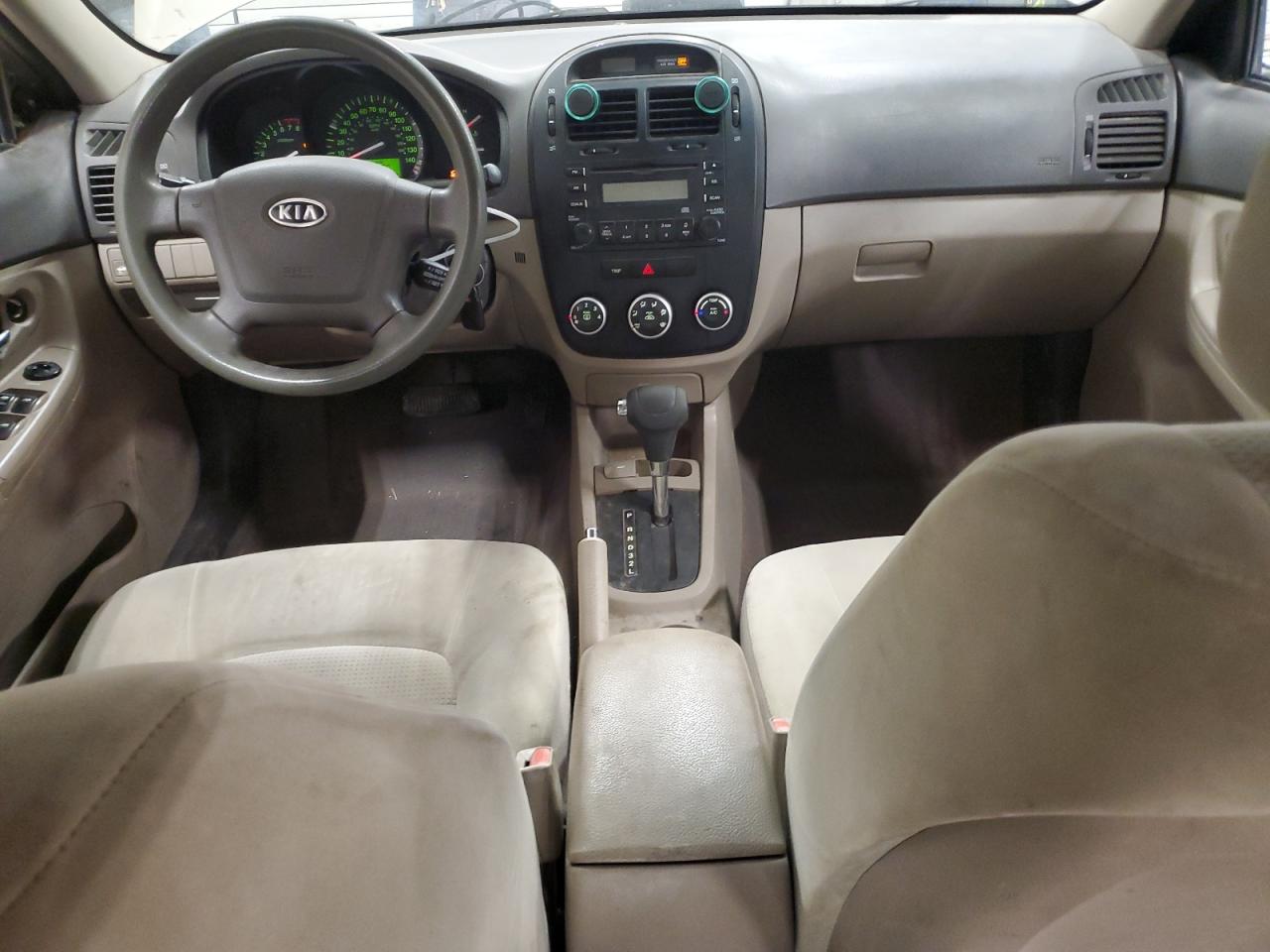 2009 Kia Spectra Ex VIN: KNAFE221795618491 Lot: 61639575