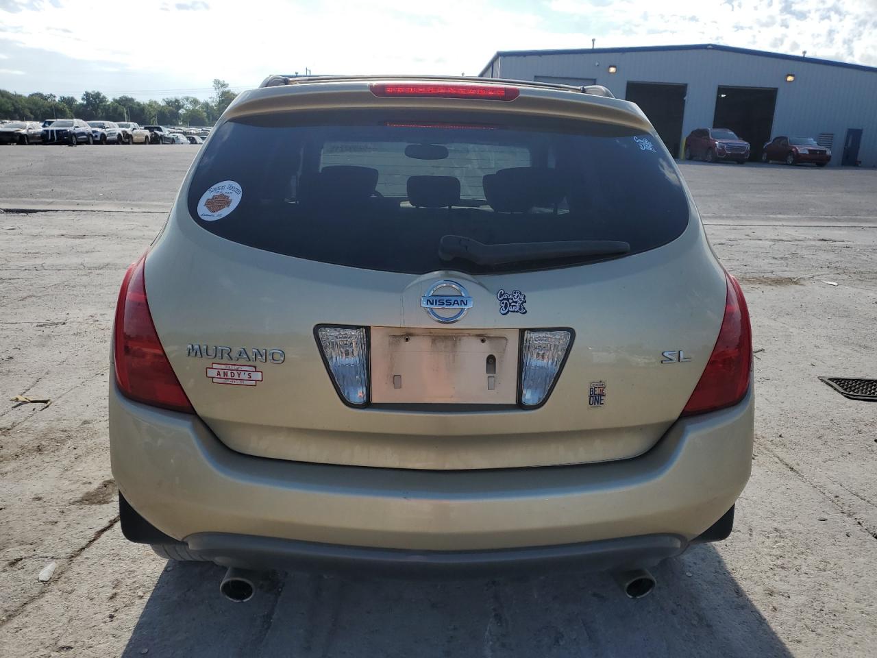 2004 Nissan Murano Sl VIN: JN8AZ08T04W217676 Lot: 62392215