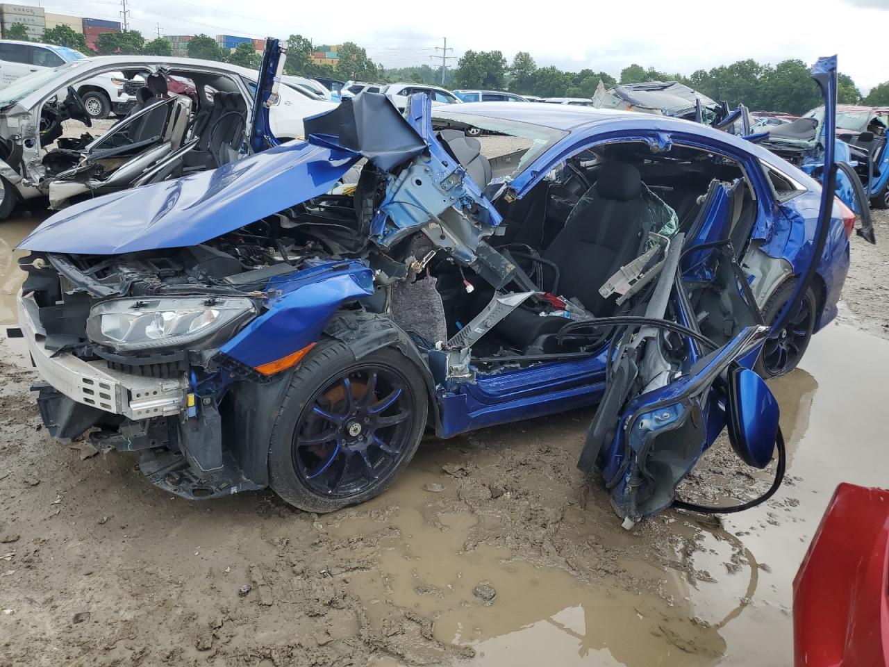 2017 Honda Civic Lx на продаже в Columbus, OH - All Over
