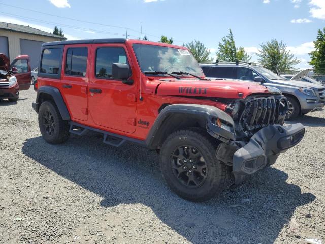  JEEP WRANGLER 2021 Красный