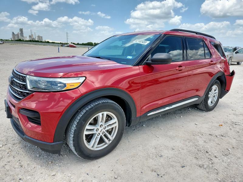  FORD EXPLORER 2022 Червоний