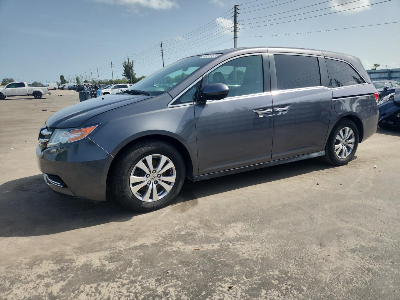 2015 Honda Odyssey Exl for Sale in Miami, FL - Rear End