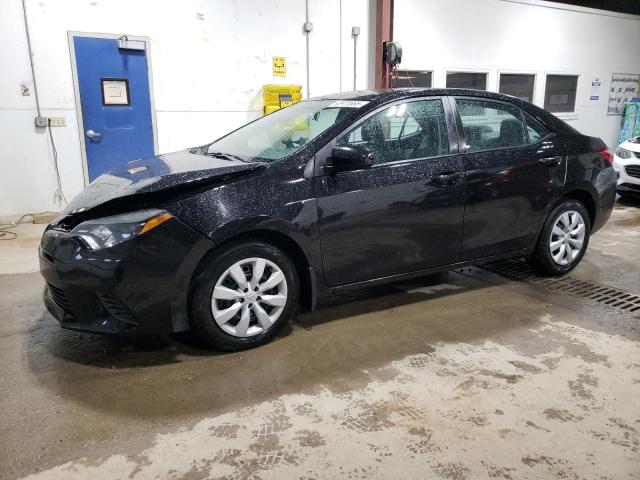 Sedans TOYOTA COROLLA 2015 Black