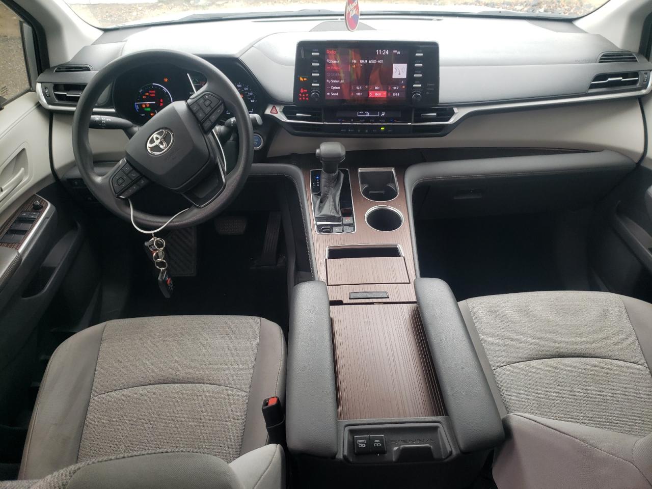 2022 Toyota Sienna Le VIN: 5TDKSKFC2NS042612 Lot: 62808065