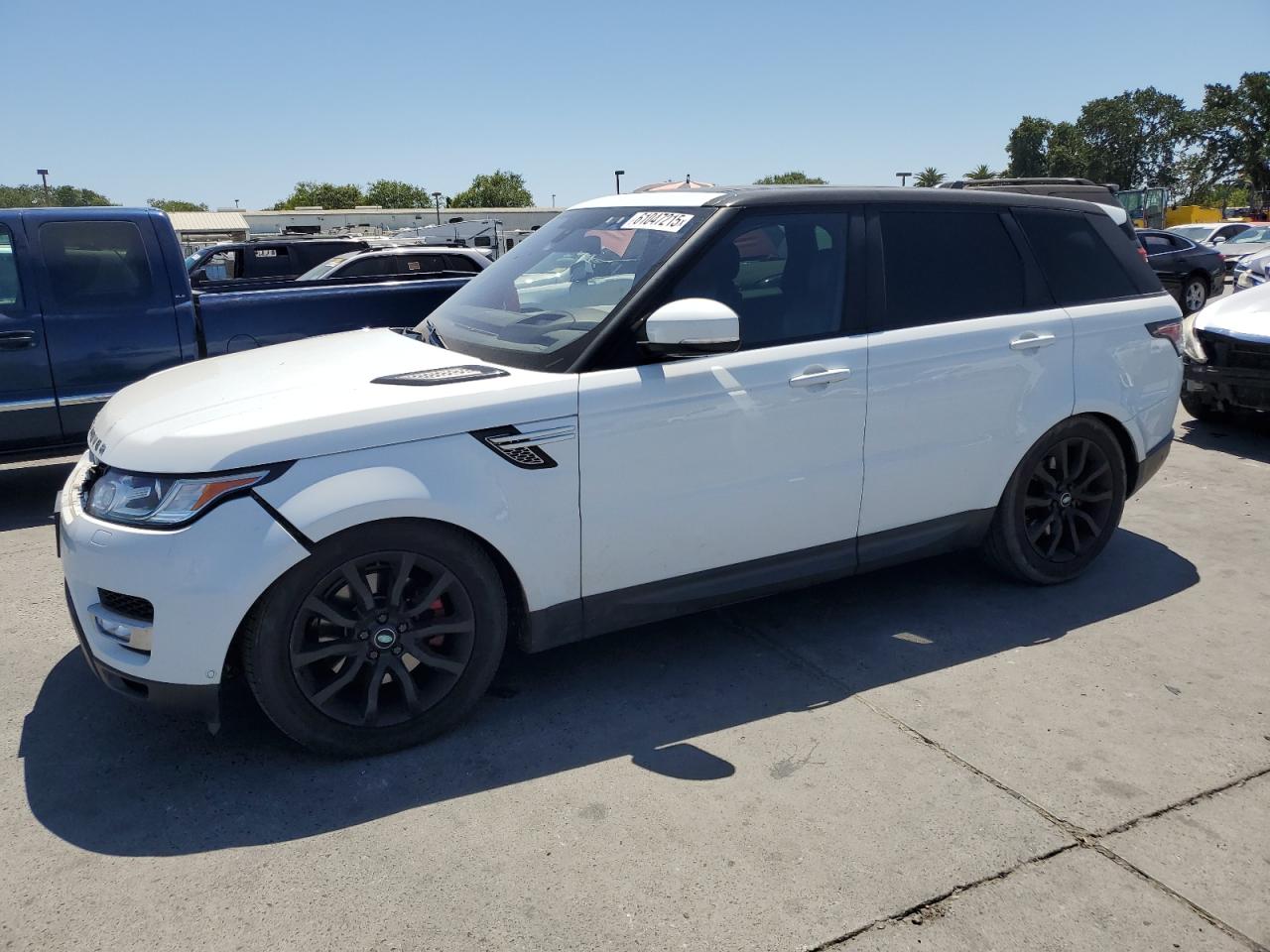 2016 Land Rover Range Rover Sport Hse zu verkaufen in Sacramento, CA - Undercarriage
