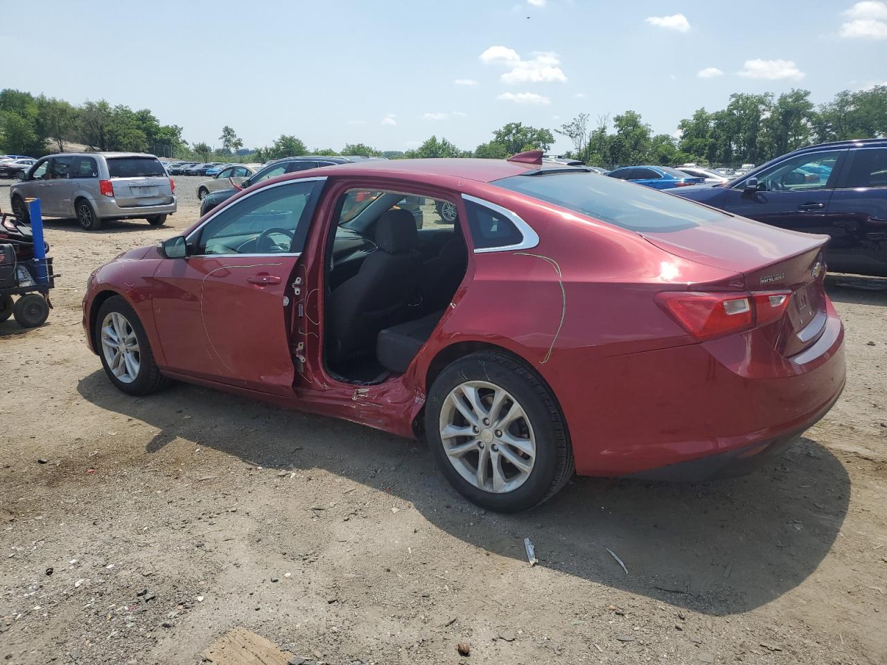 CHEVROLET MALIBU 2018 VIN 1G1ZD5ST1JF244795 фото 2