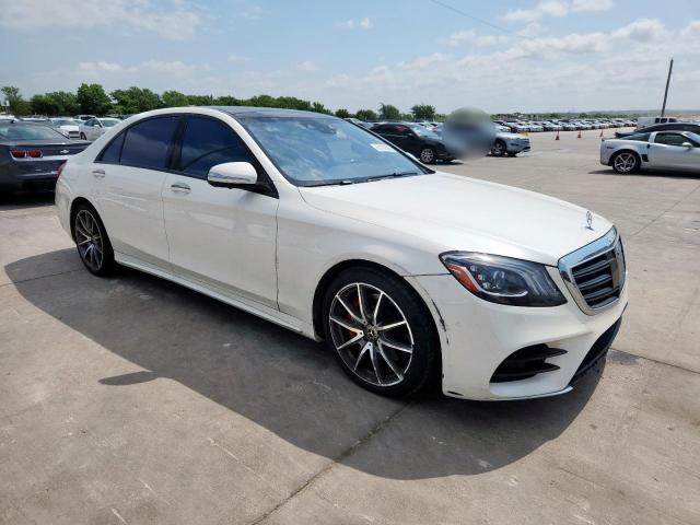  MERCEDES-BENZ S-CLASS 2018 Белы